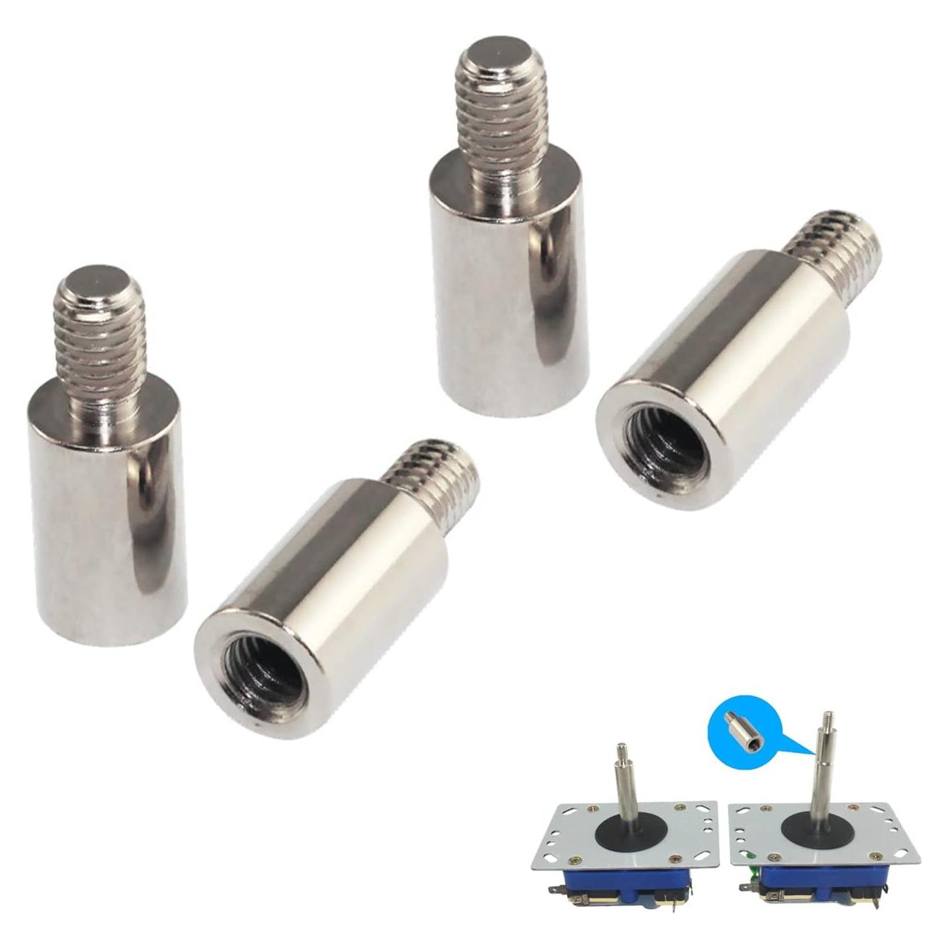 Extensor Joystick Arcade Koofull 4 Pcs 15mm Accesorios