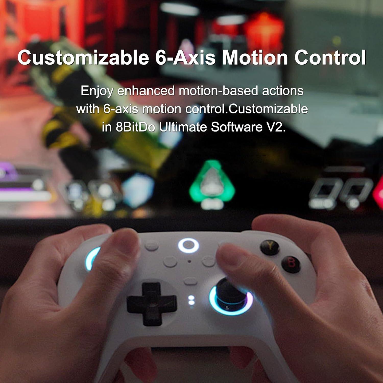 Controlador Inalámbrico AKNES 8BitDo Ultimate para PC y Android