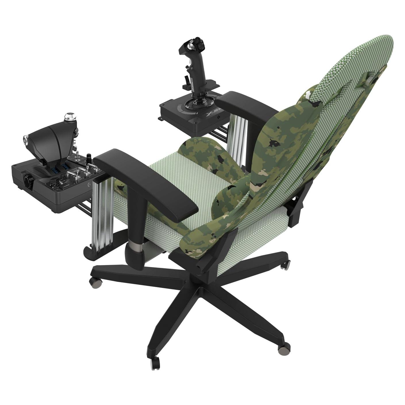 Soporte de Silla para Joystick EG STARTS EG-XC-01 - Compatible con Logitech y Thrustmaster