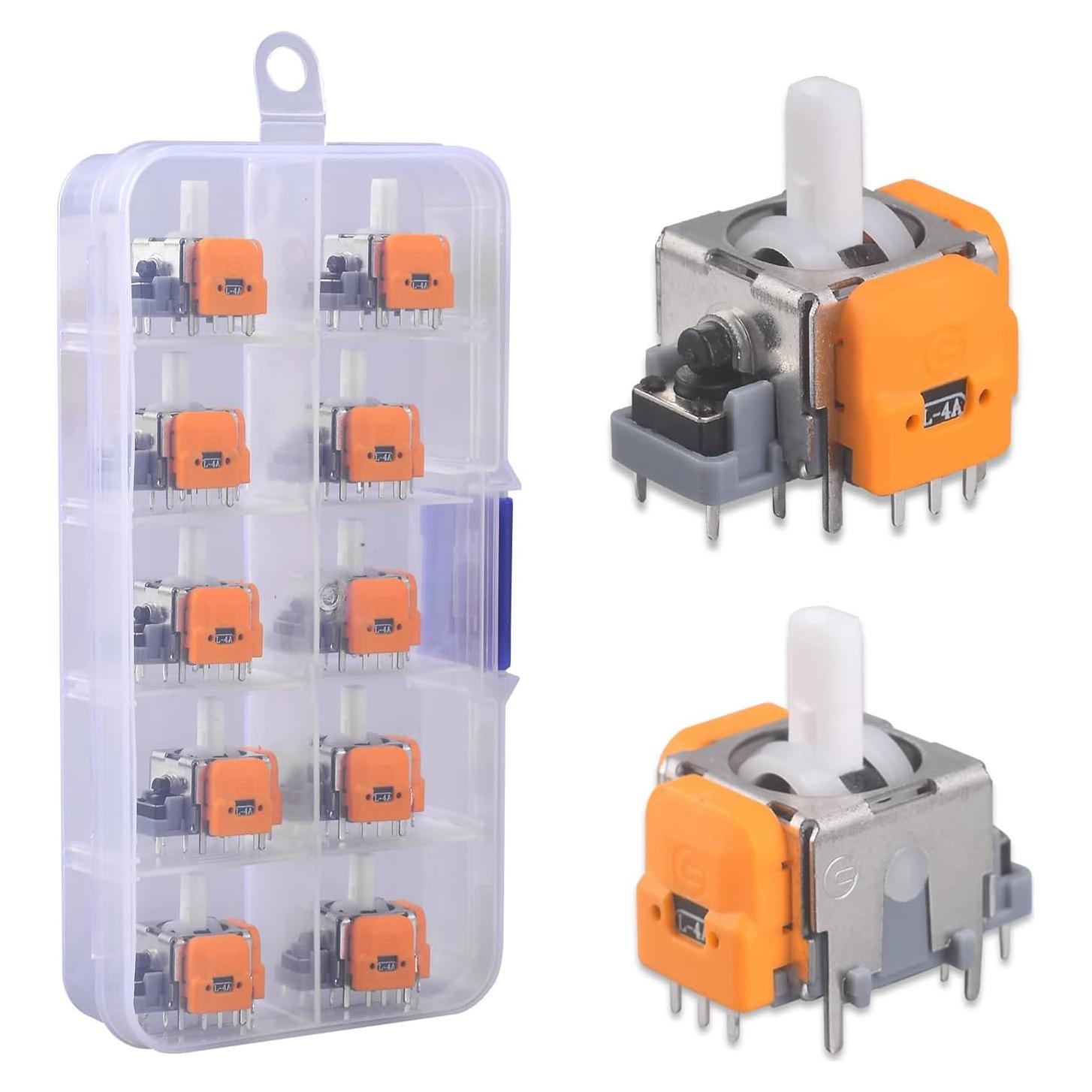 Joystick Analógico VGBUS Efecto Hall 10 Paquetes para Switch Pro