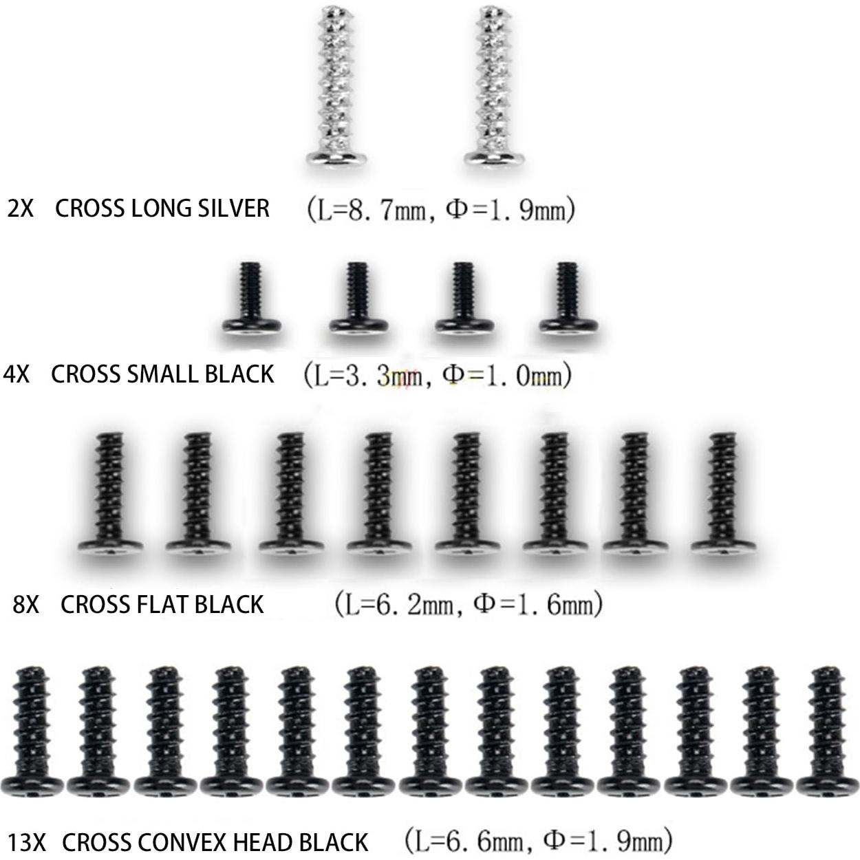 Reemplazo Joysticks Analógicos 3D PS5 COMZPLIFE 4 Piezas