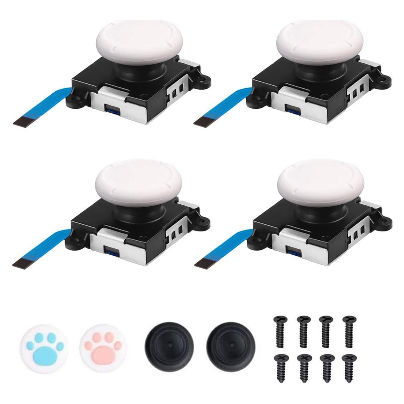 Reemplazo Joystick Joycon 4 Pack JAOYSTII Analógico 3D