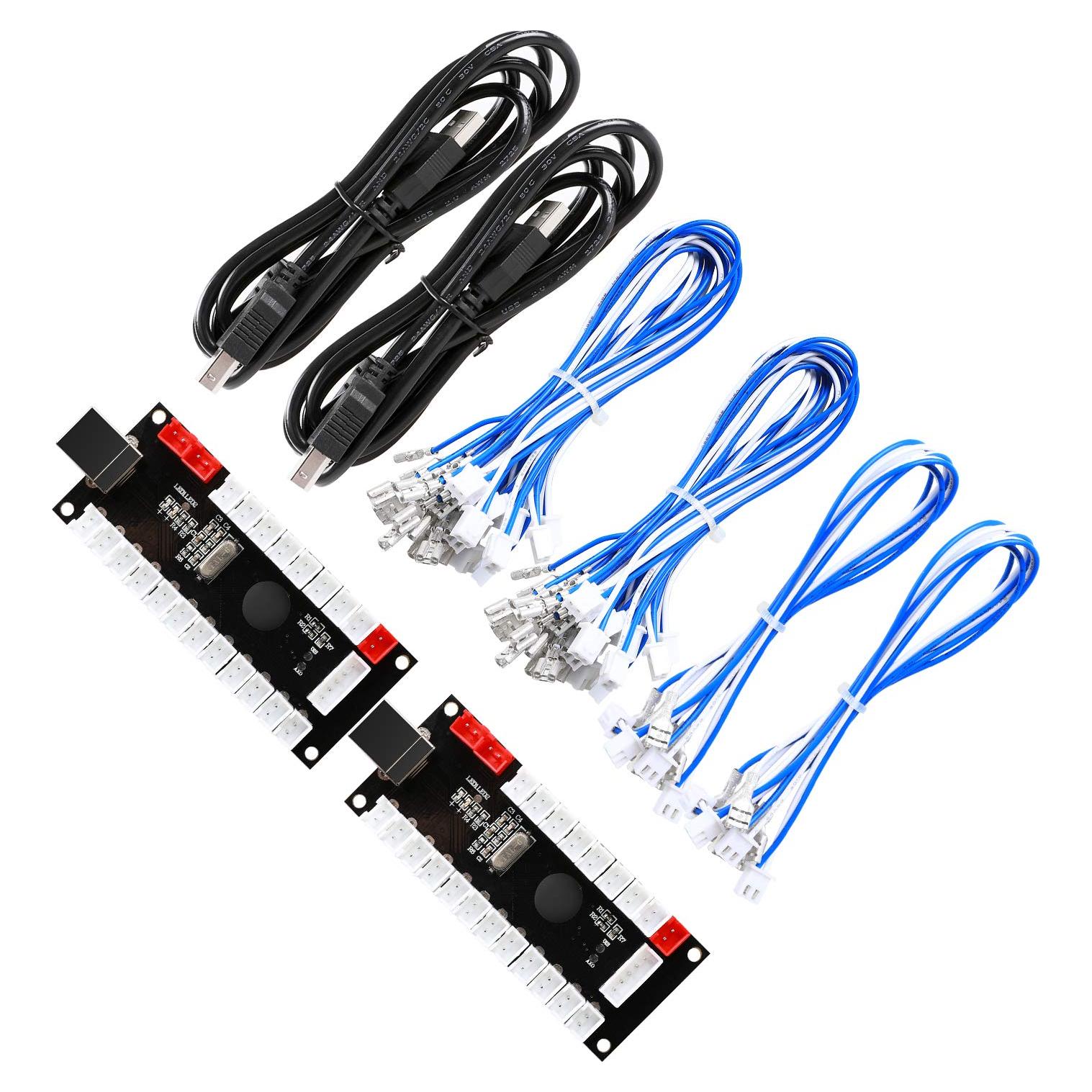 Controlador USB Guwarry para 2 Jugadores - Arcade DIY 5V