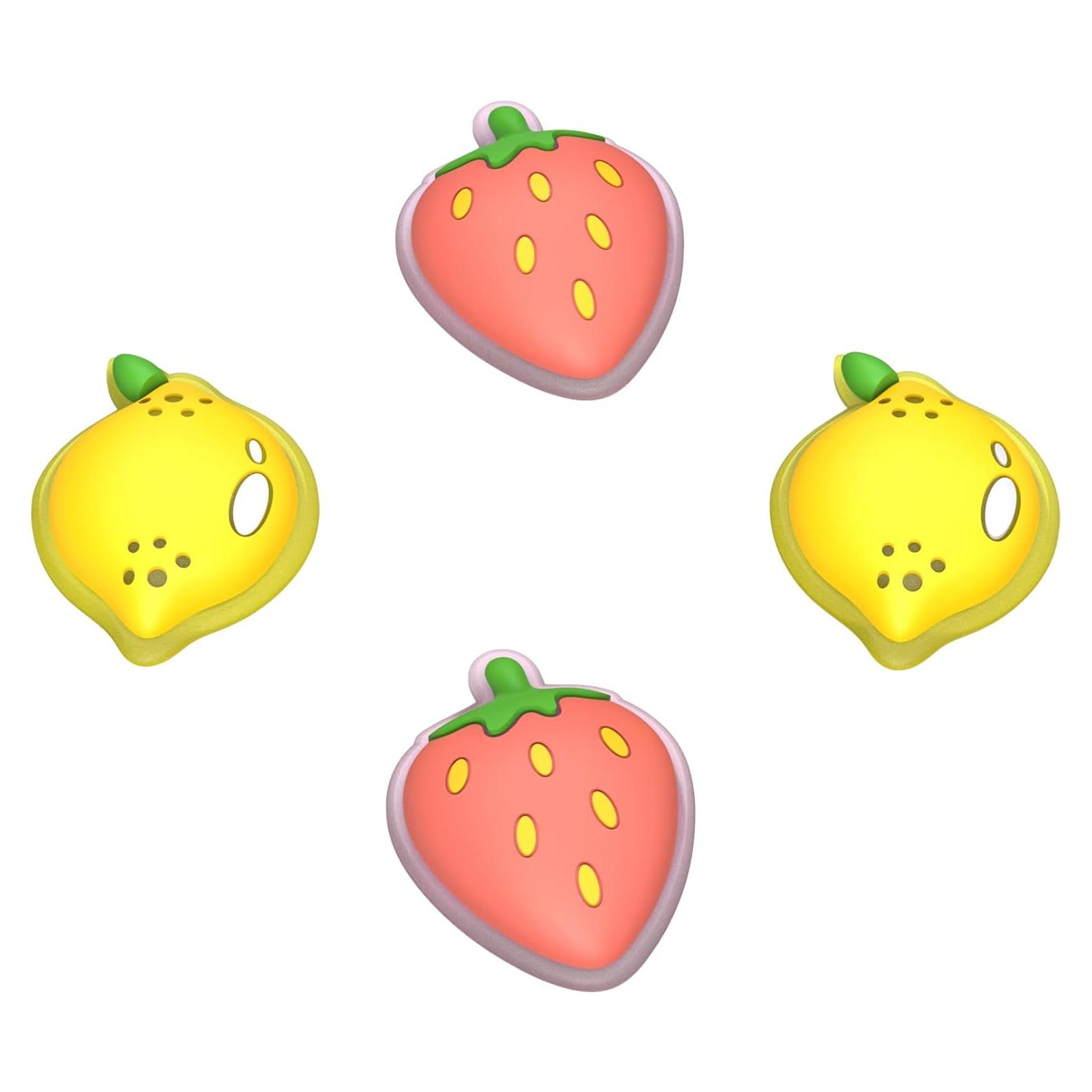 Tapas de Joystick PlayVital para Nintendo Switch - Limón y Fresa