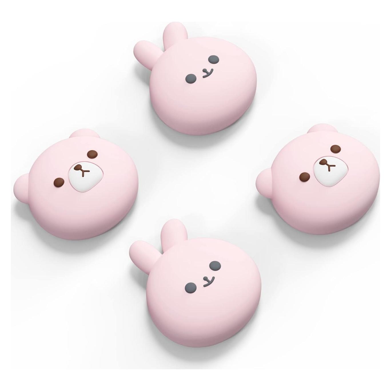 Cubiertas Joystick Nintendo Switch PlayVital Oso Rosa