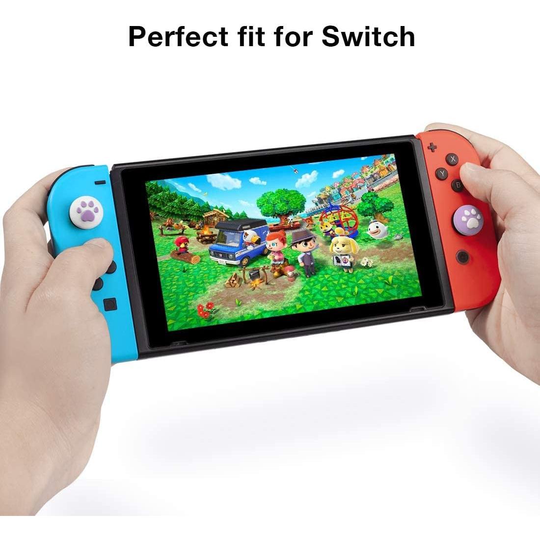 Tapa de Joystick Silicona PEGEO para Joycon Nintendo Rosa