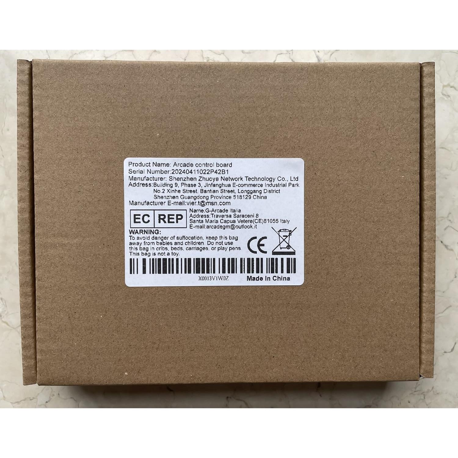 Encoder USB BEYEE 2 Jugadores Sin Retardo para Arcade