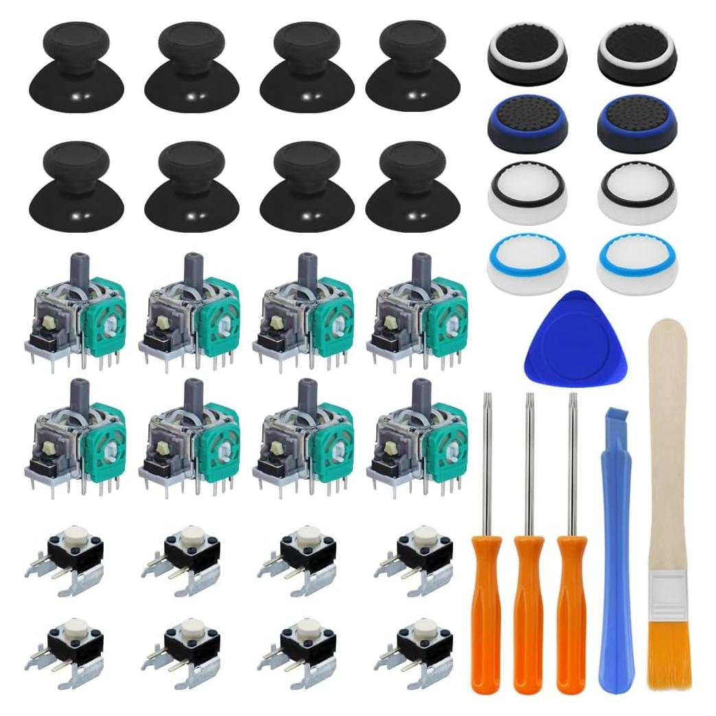 Kit de Reemplazo 38 PCS para Joysticks Xbox One lyfLux