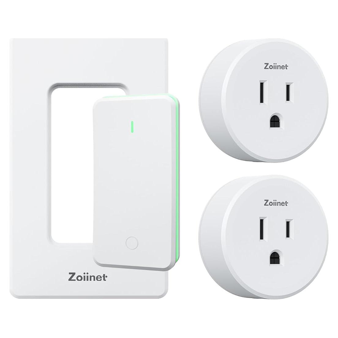 Enchufe Inteligente Zoiinet SW-AK1, Control por Voz y Temporizador