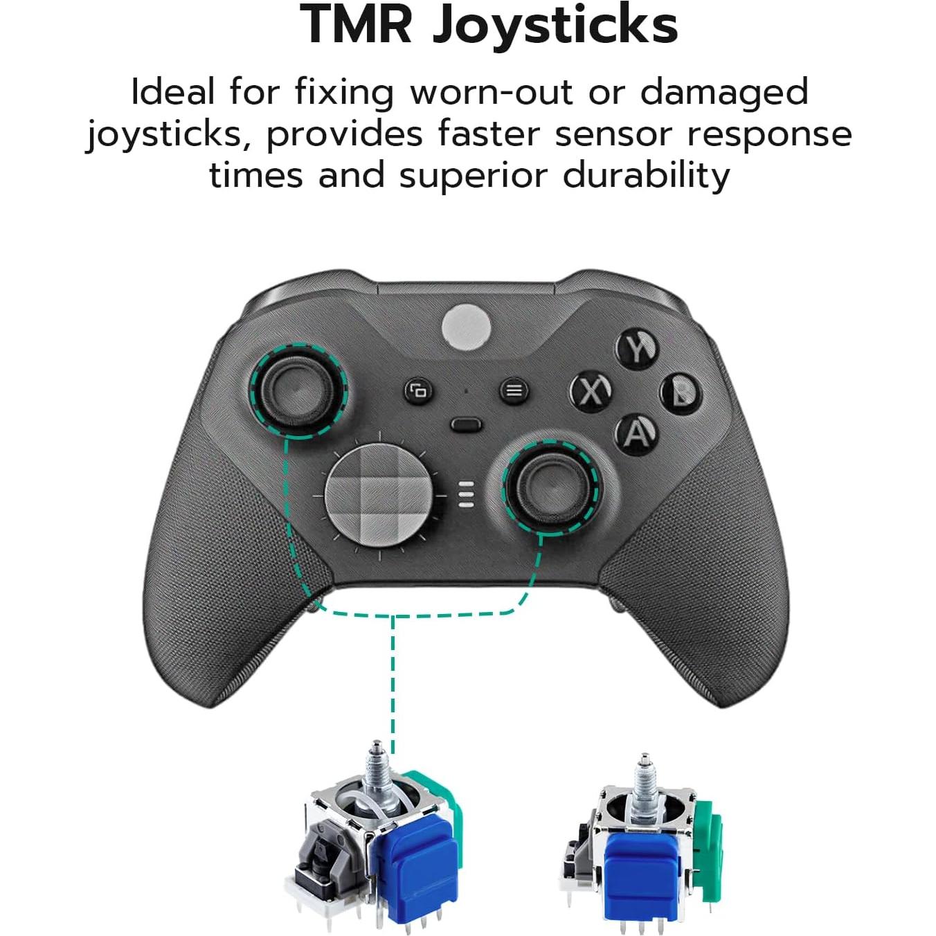 Mcbazel Joystick TMR Reemplazo para Controlador Xbox Elite 2