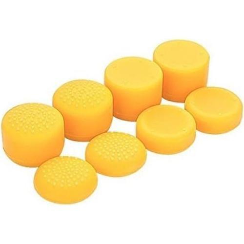 Reemplazo Botones L2 R2 + Tapa Silicona PS4 Amarillo