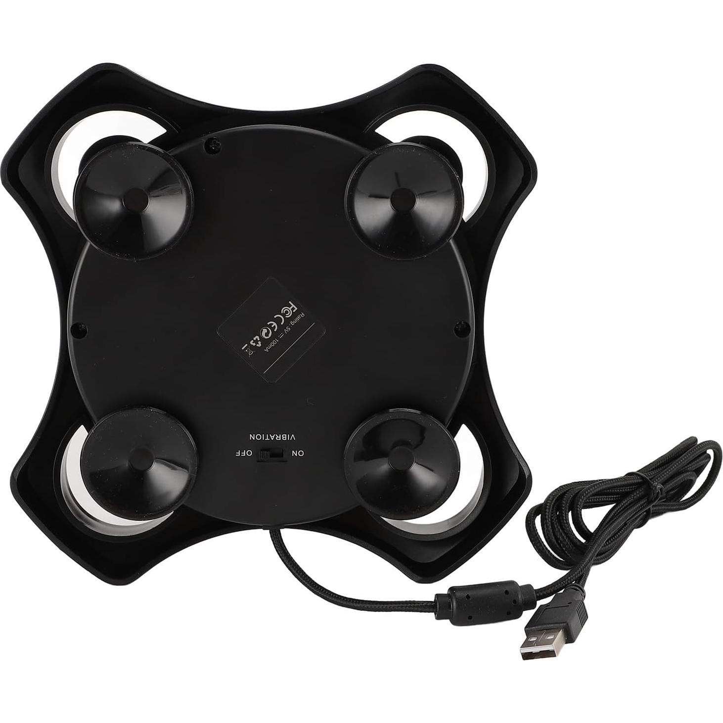 Joystick de Vuelo ASHATA para PC con Vibración y Acelerador