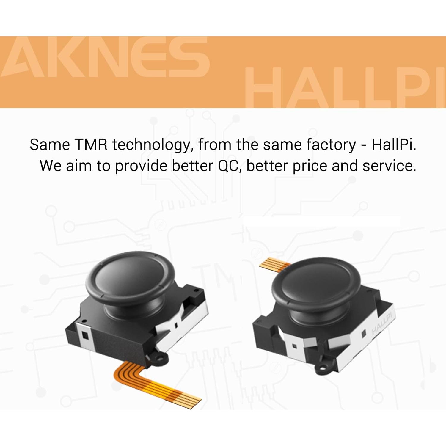 Reemplazo Joystick TMR AKNES para Switch OLED/Lite - Kit Completo