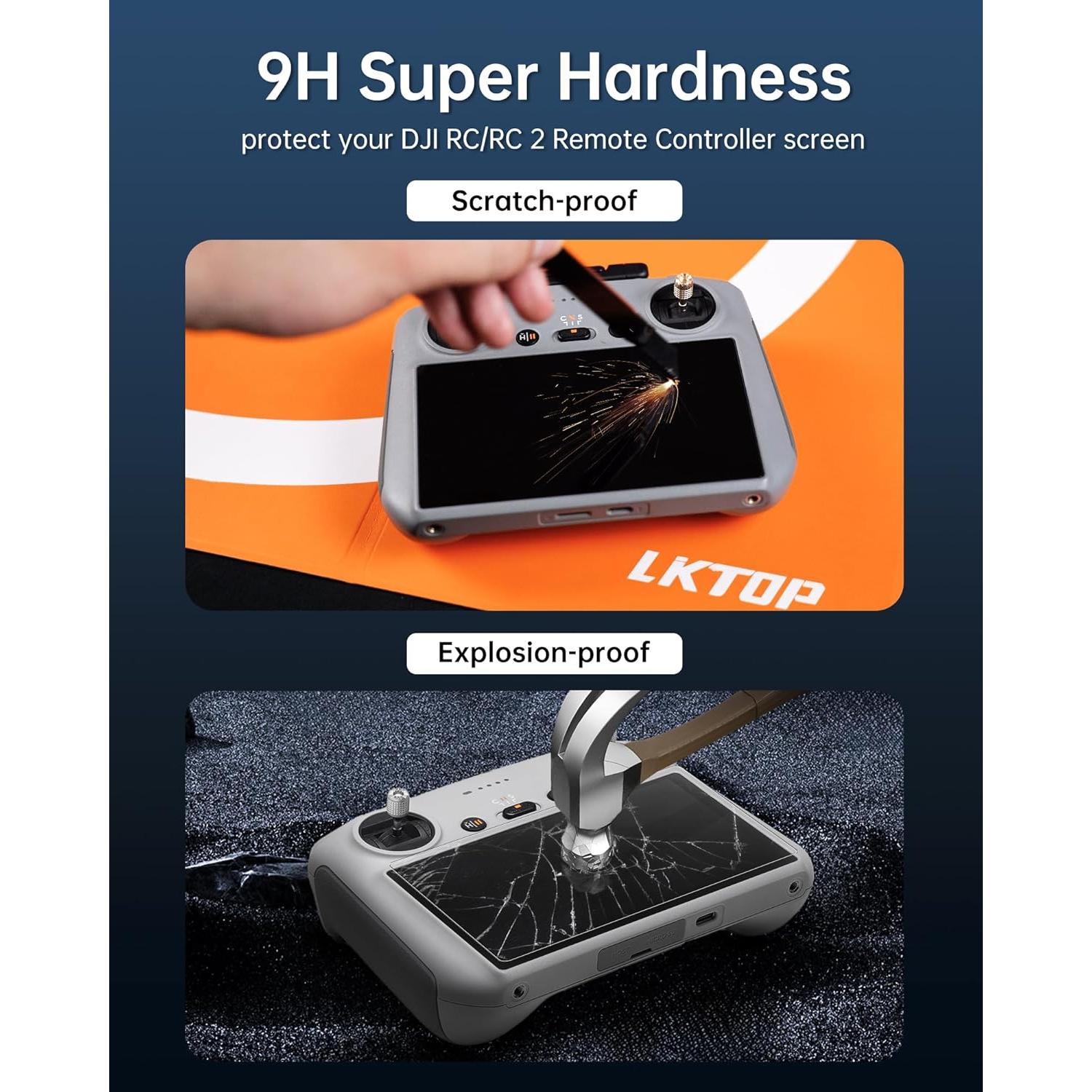 Kit Accesorios DJI RC 2: Protector, Correa y Joysticks