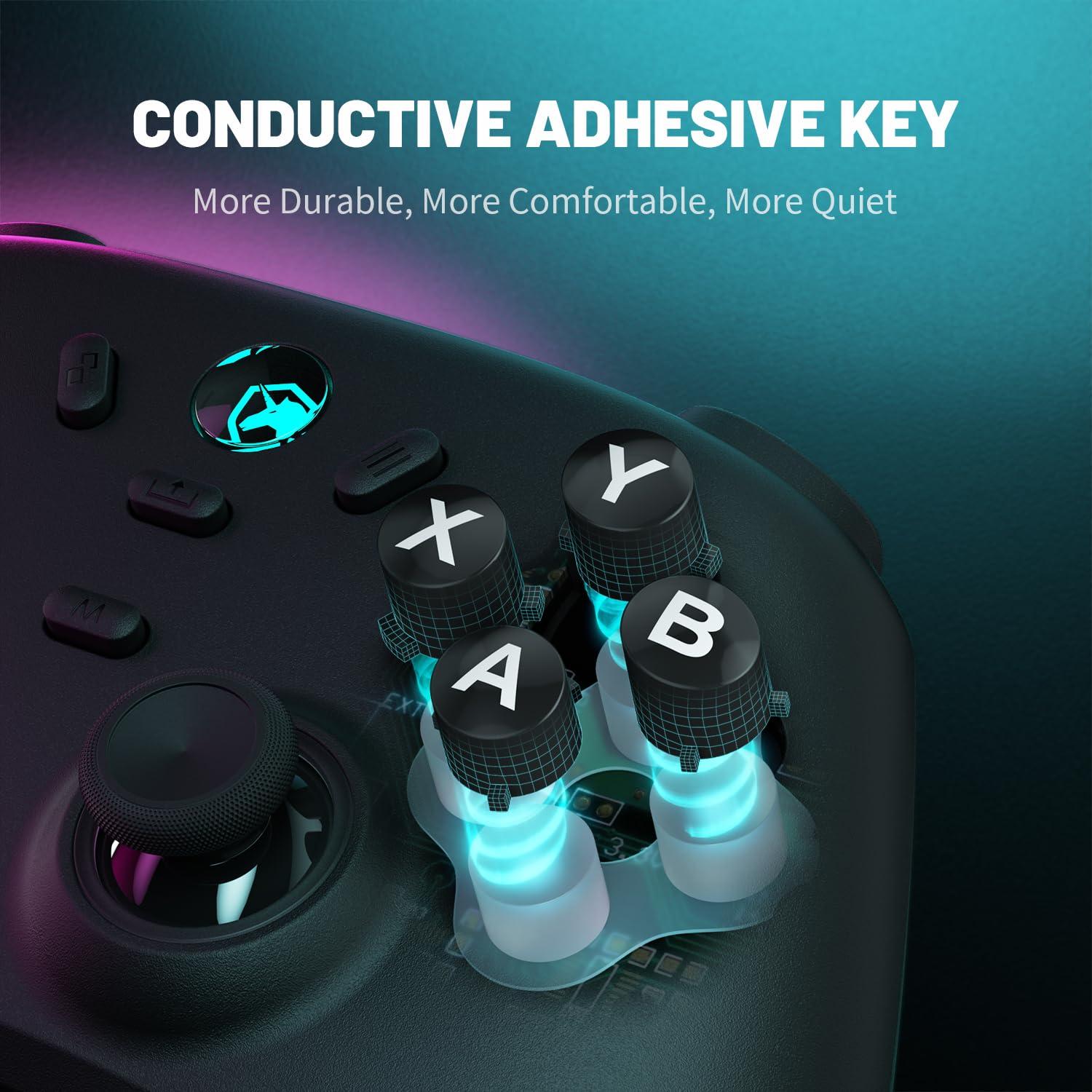 Controlador Inalámbrico ECHTPower para PC - Joystick 800mAh