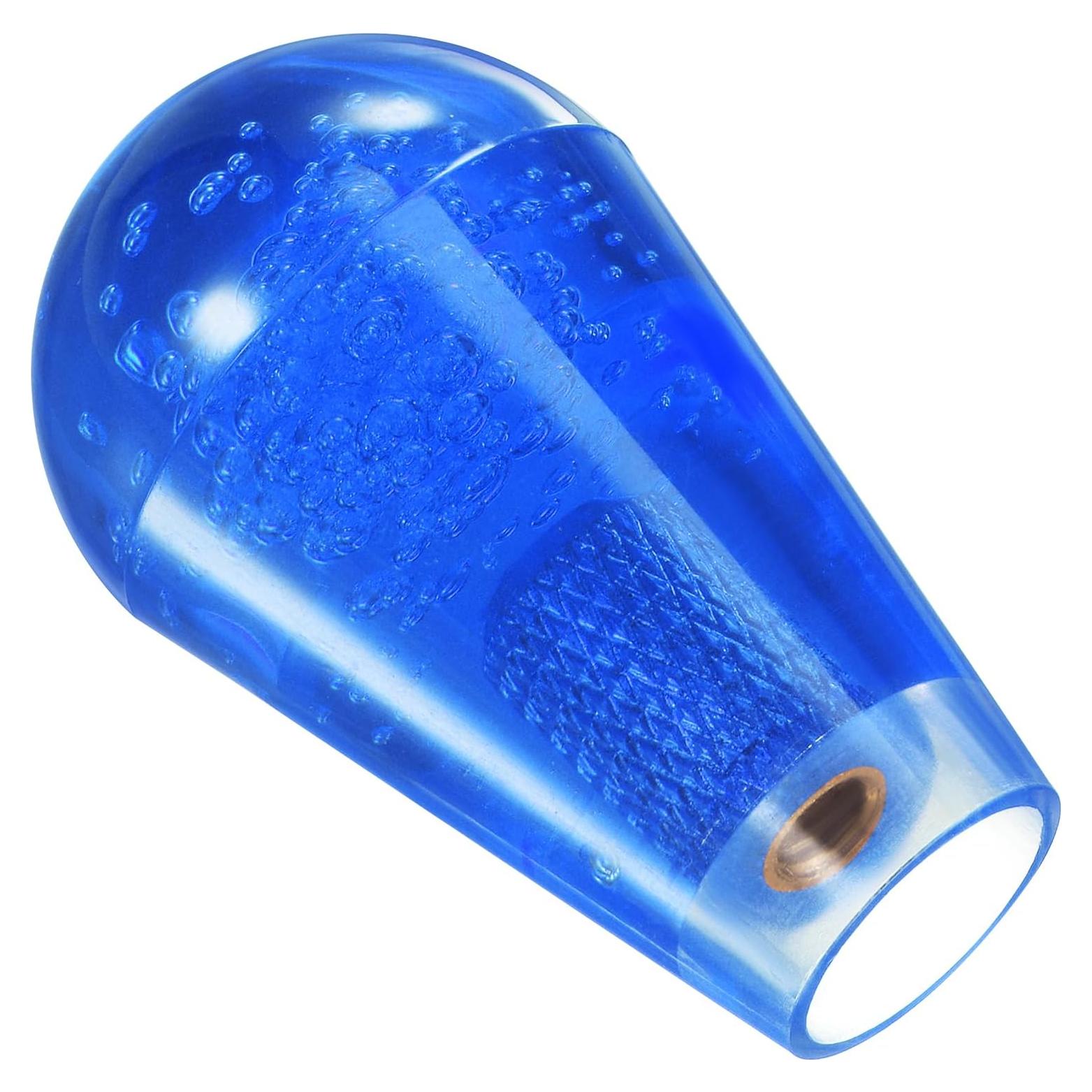 Mango de Joystick Ovalado uxcell 52mm Azul para Arcade