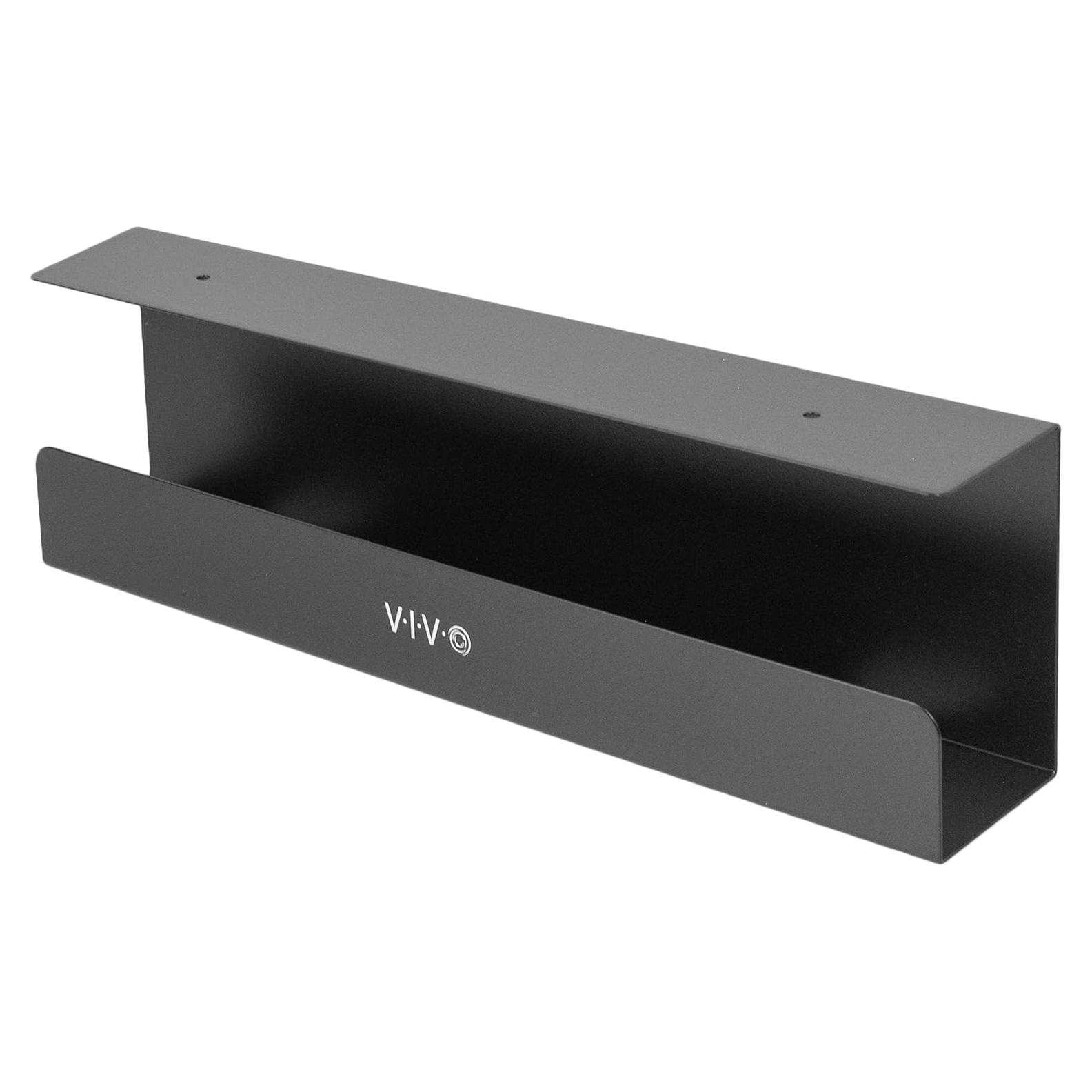 Bandeja de Gestión de Cables VIVO 41.91 cm Negro DESK-AC06-1C