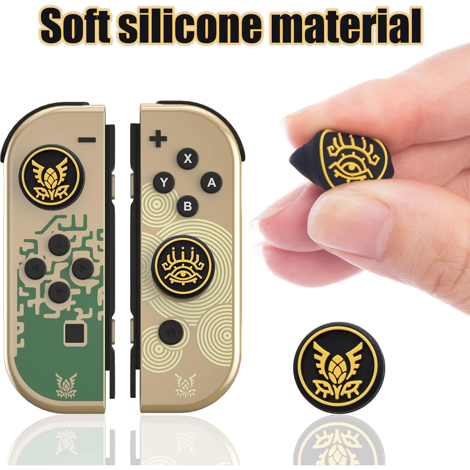 Tapas de Pulgar para Nintendo Switch NANANINO Ojos Amarillos