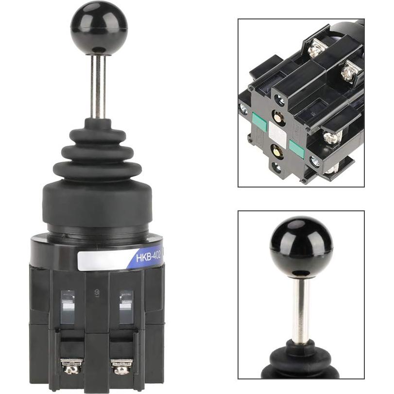 Interruptor de Joystick Uxsiya 4NO Eléctrico 5x7x8 cm