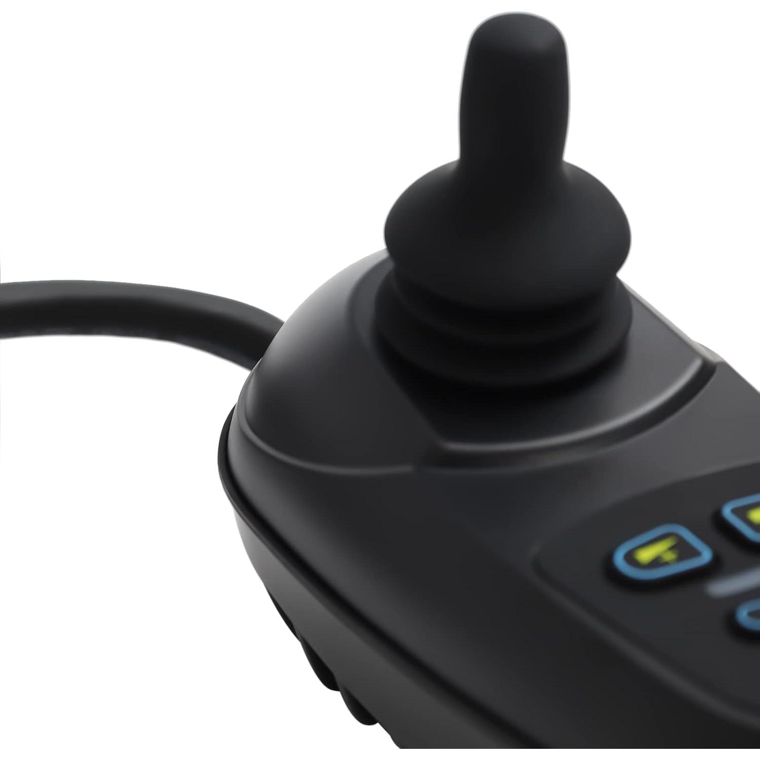 Electric Wheelchair Joystick DC 24V Mobility Wheelchairs Controller with Brake Replacement Joystick Controller