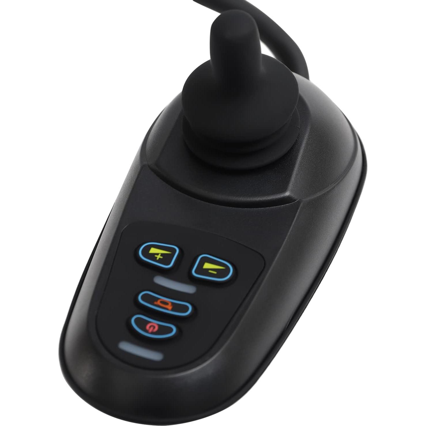 Electric Wheelchair Joystick DC 24V Mobility Wheelchairs Controller with Brake Replacement Joystick Controller