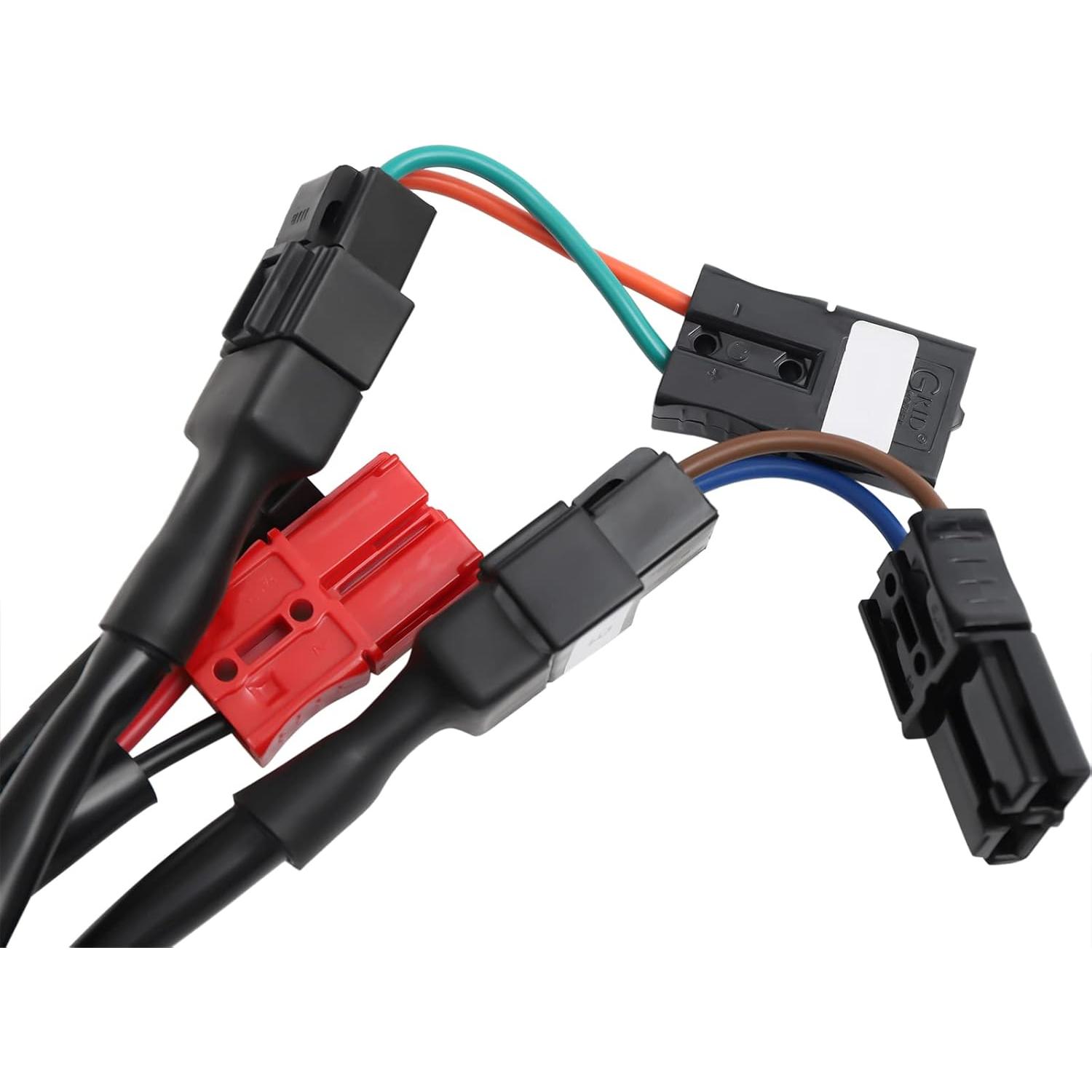 Electric Wheelchair Joystick DC 24V Mobility Wheelchairs Controller with Brake Replacement Joystick Controller