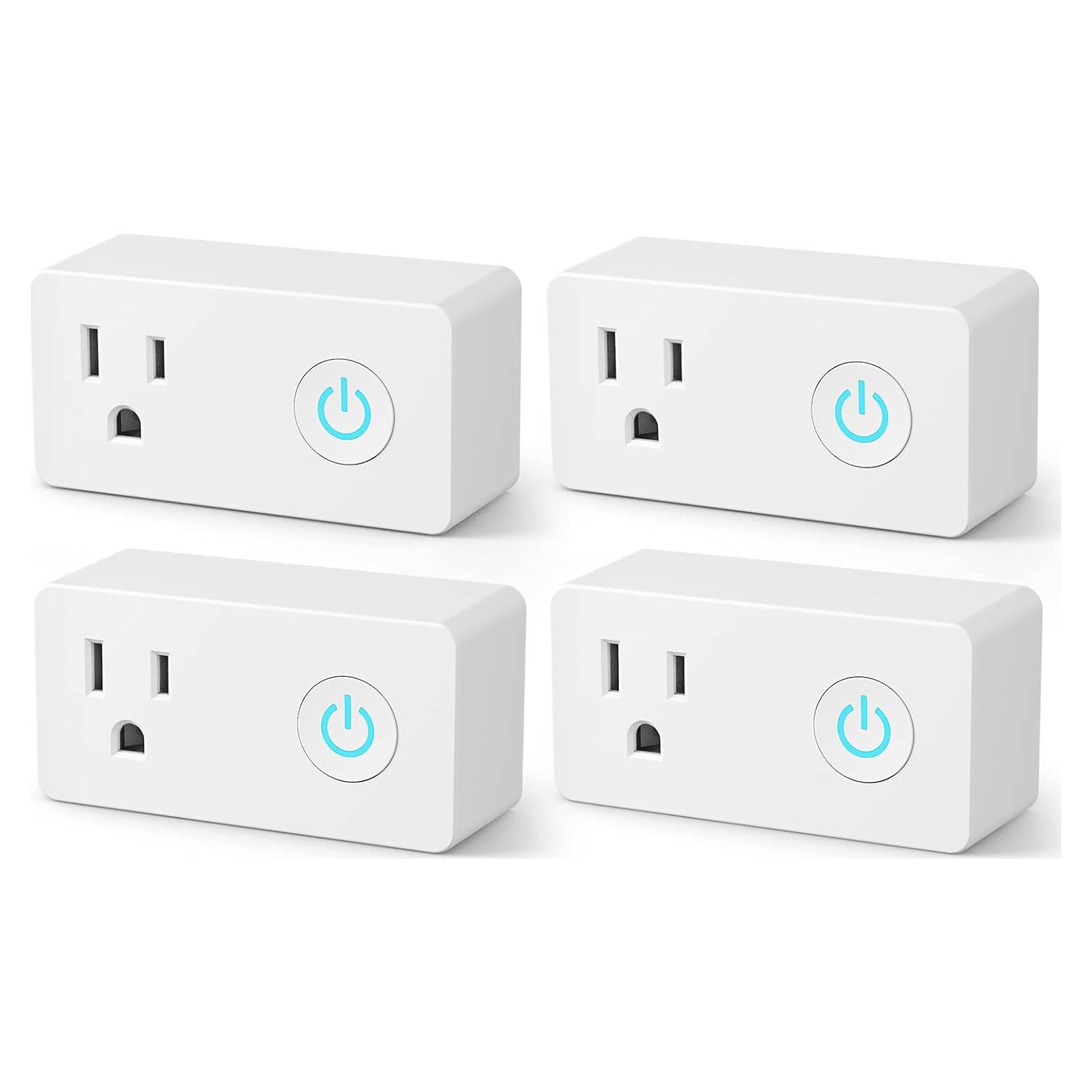 Enchufe Inteligente BN-LINK WiFi 4 Unidades Control por Voz