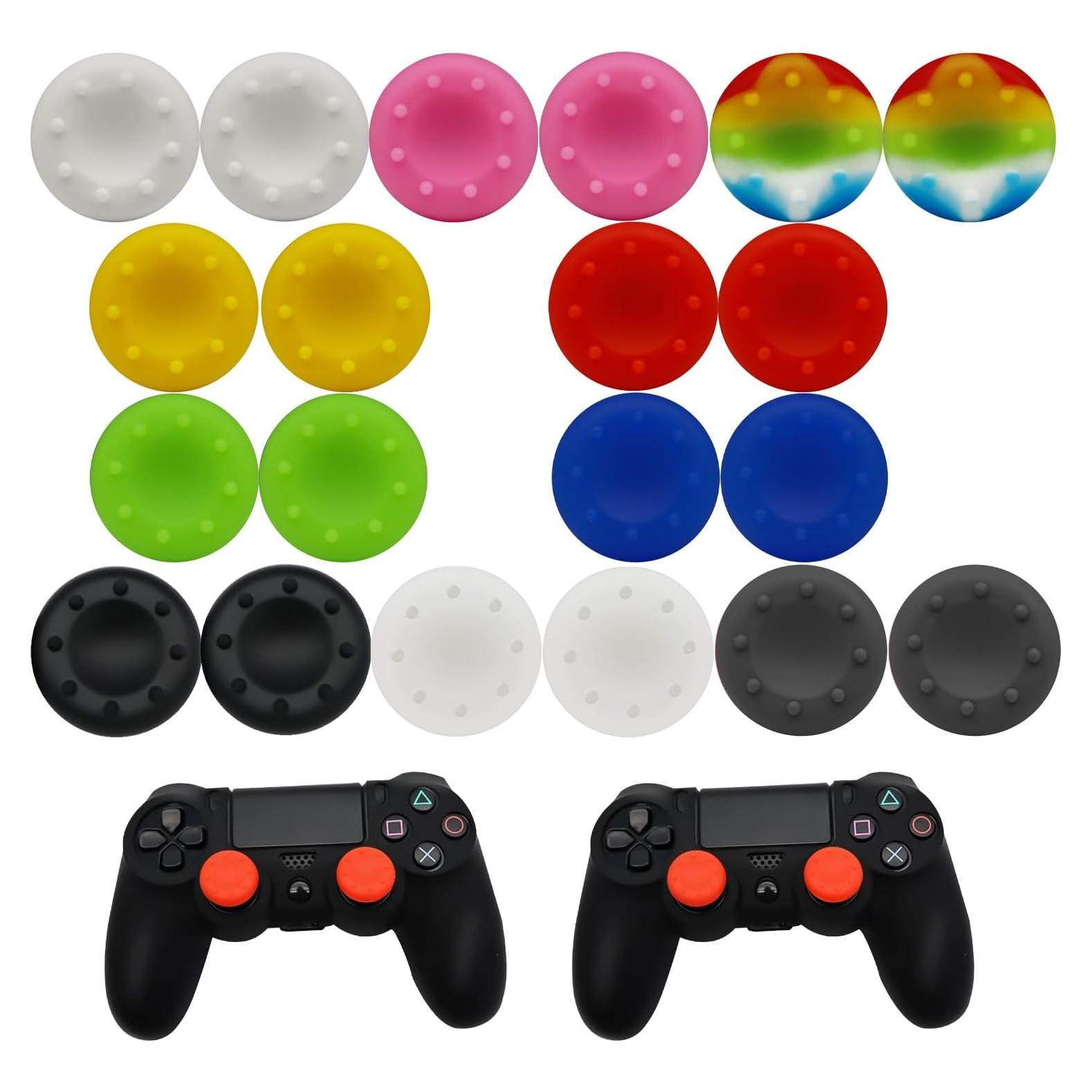 20 Fundas de Silicona para Joystick Booge PS4 PS3 Xbox