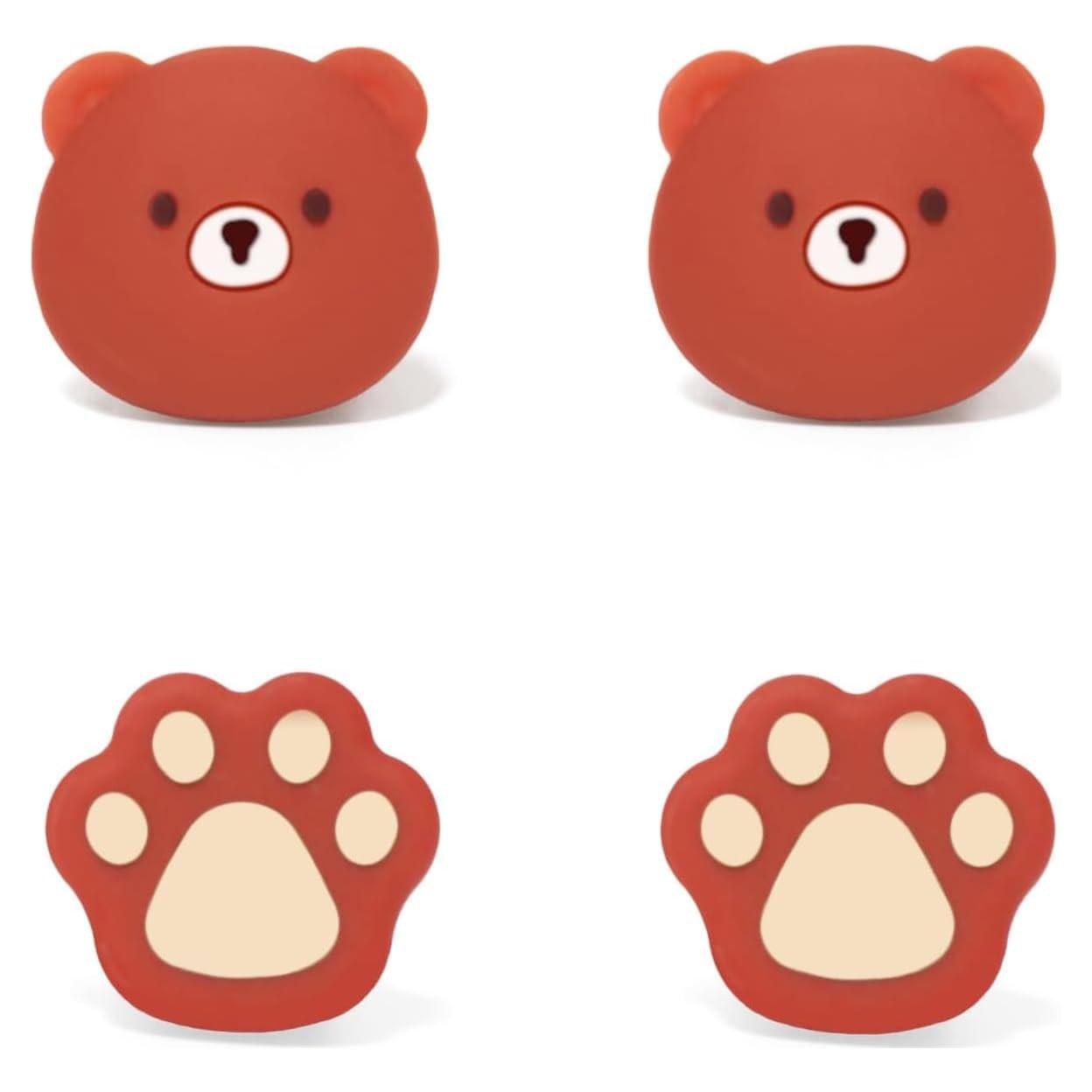 Tapas de Joystick de Silicona KimmiDirect para Switch 4PCS