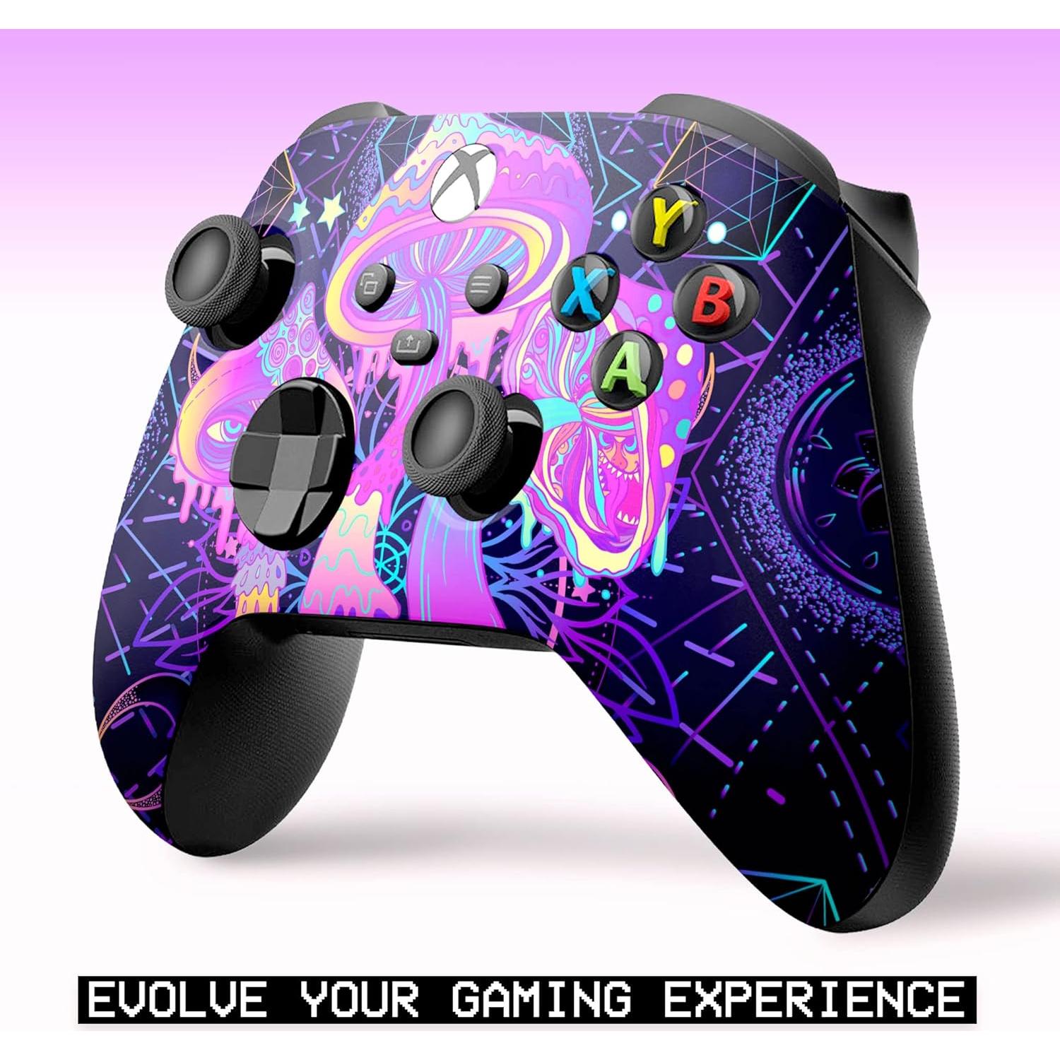 Controlador Inalámbrico Xbox BCB Hongos Psicodélicos