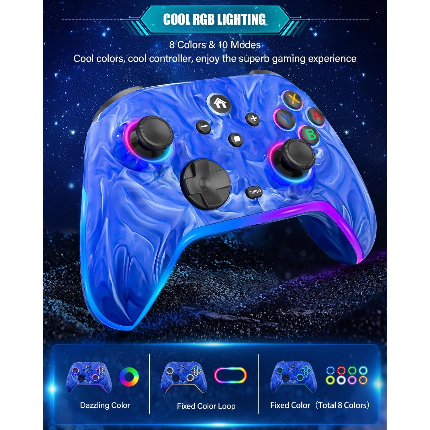 Controlador Inalámbrico KINGLINE para Nintendo Switch, 1200mAh