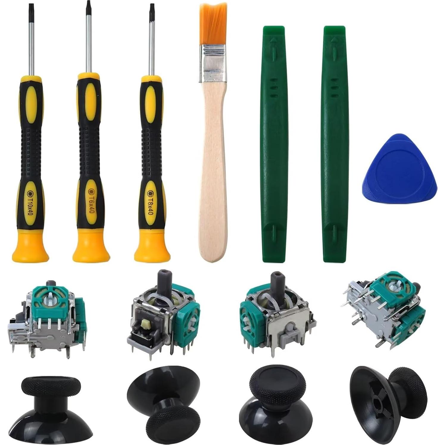 4 Piezas Tapas Joystick USonline911 para Xbox One S/X