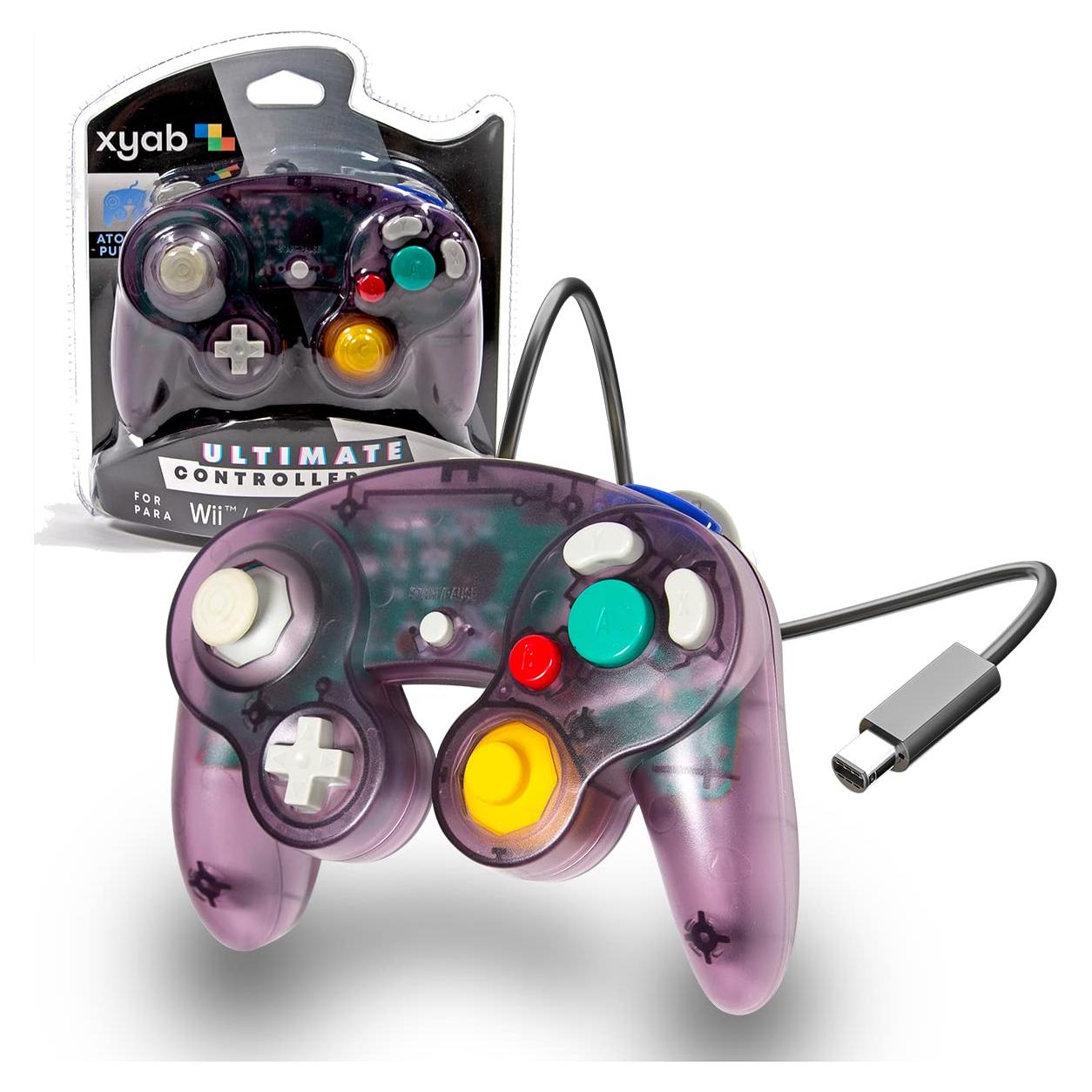 Controlador Joystick XYAB Ultimate NGC Púrpura Atómico