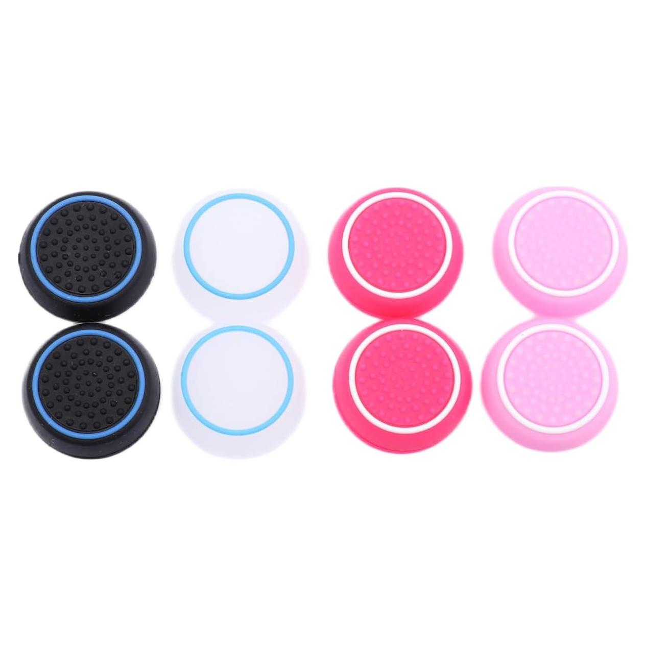 8 Tapas de Agarre de Pulgar Silicona VKQ PS5 PS4 Xbox Switch