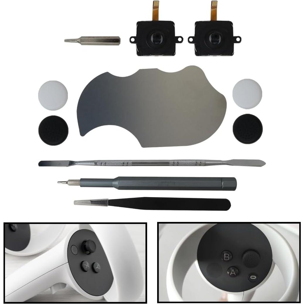 Kit Reemplazo Joystick USonline911 para Meta Quest 2