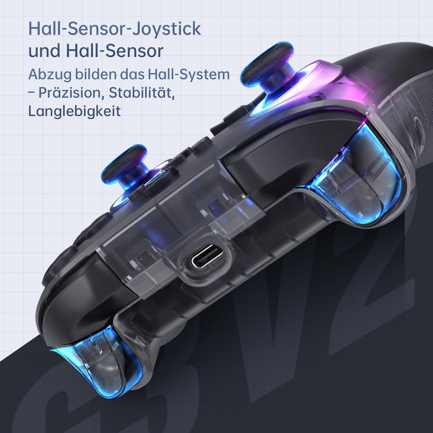 Controlador Bluetooth Machenike G3V2PE para PC/Switch/Android