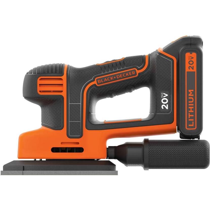 Lijadora de Hoja BLACK+DECKER 20V MAX BDCMS20C Compacta