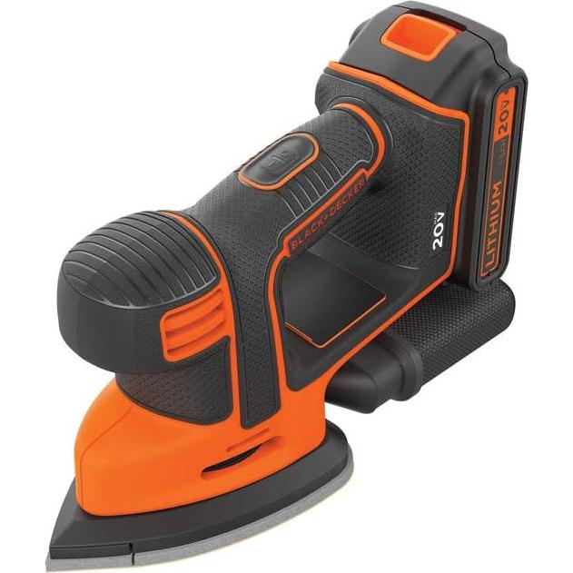 Lijadora de Hoja BLACK+DECKER 20V MAX BDCMS20C Compacta