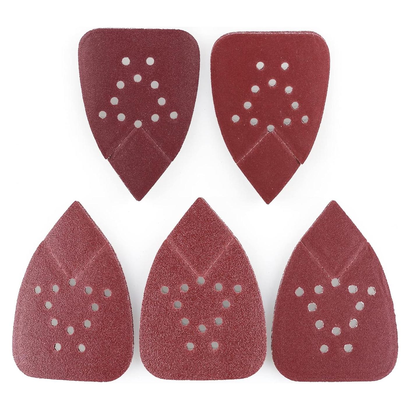 LotFancy Almohadillas de Lijado 50PCS 60-220 Grano para Lijadora