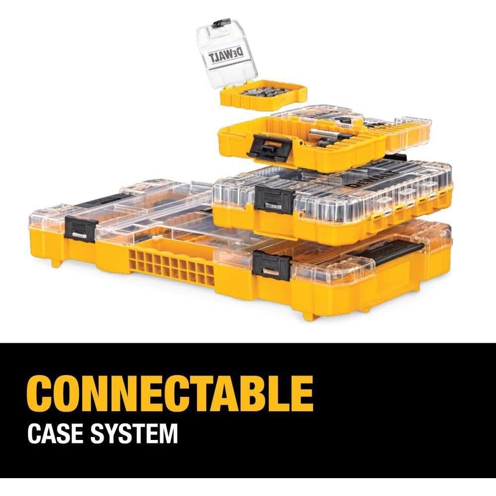 Juego de Puntas de Destornillador DEWALT 45 Piezas con Estuche