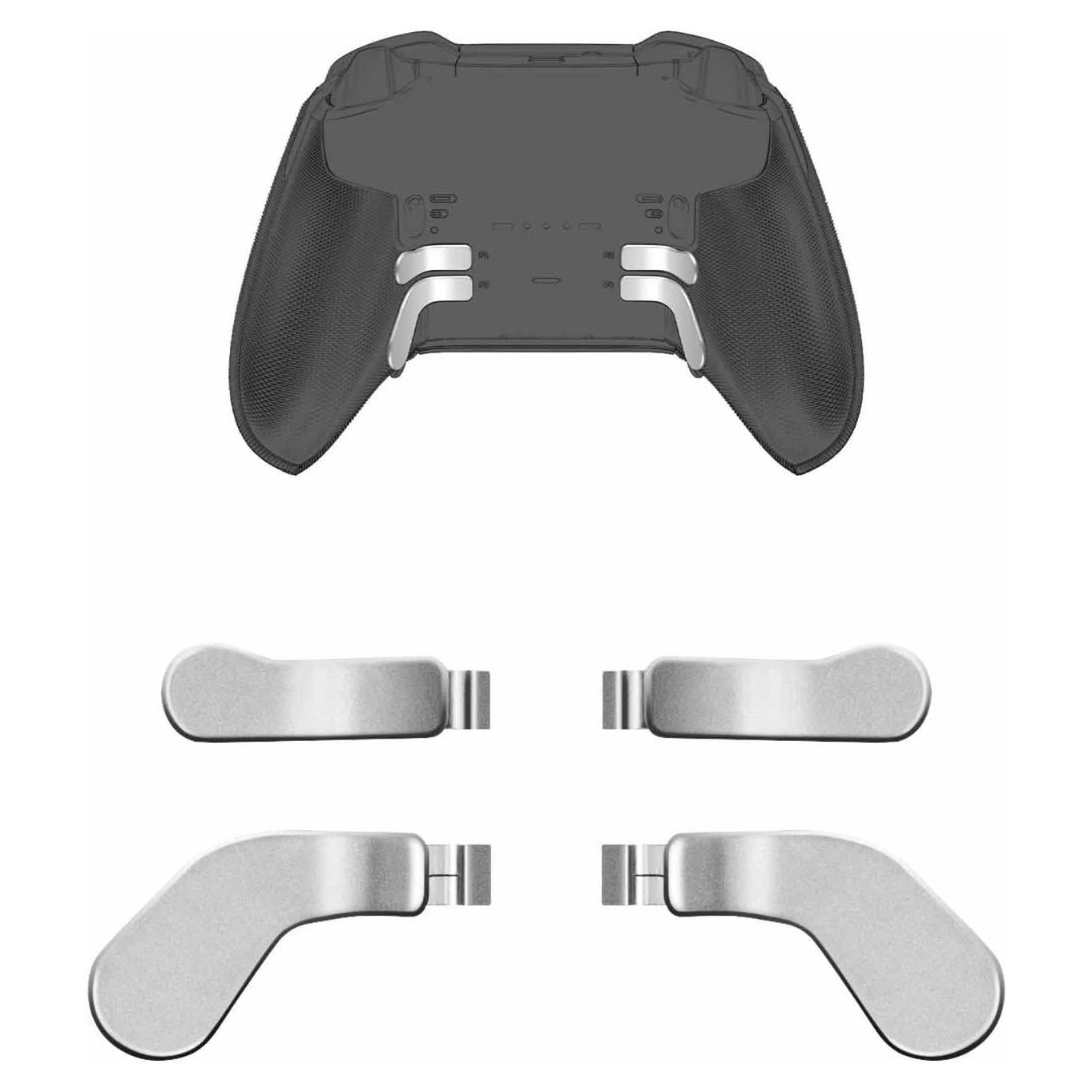 Palancas de Metal Mcbazel para Xbox Elite 2 - 4 Pcs Plata