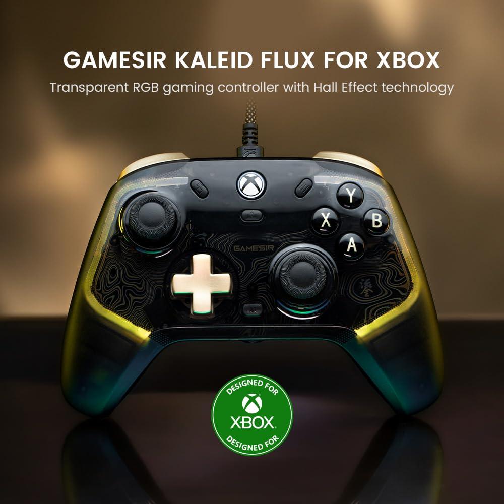 Controlador GameSir Kaleid Flux para Xbox y PC, RGB