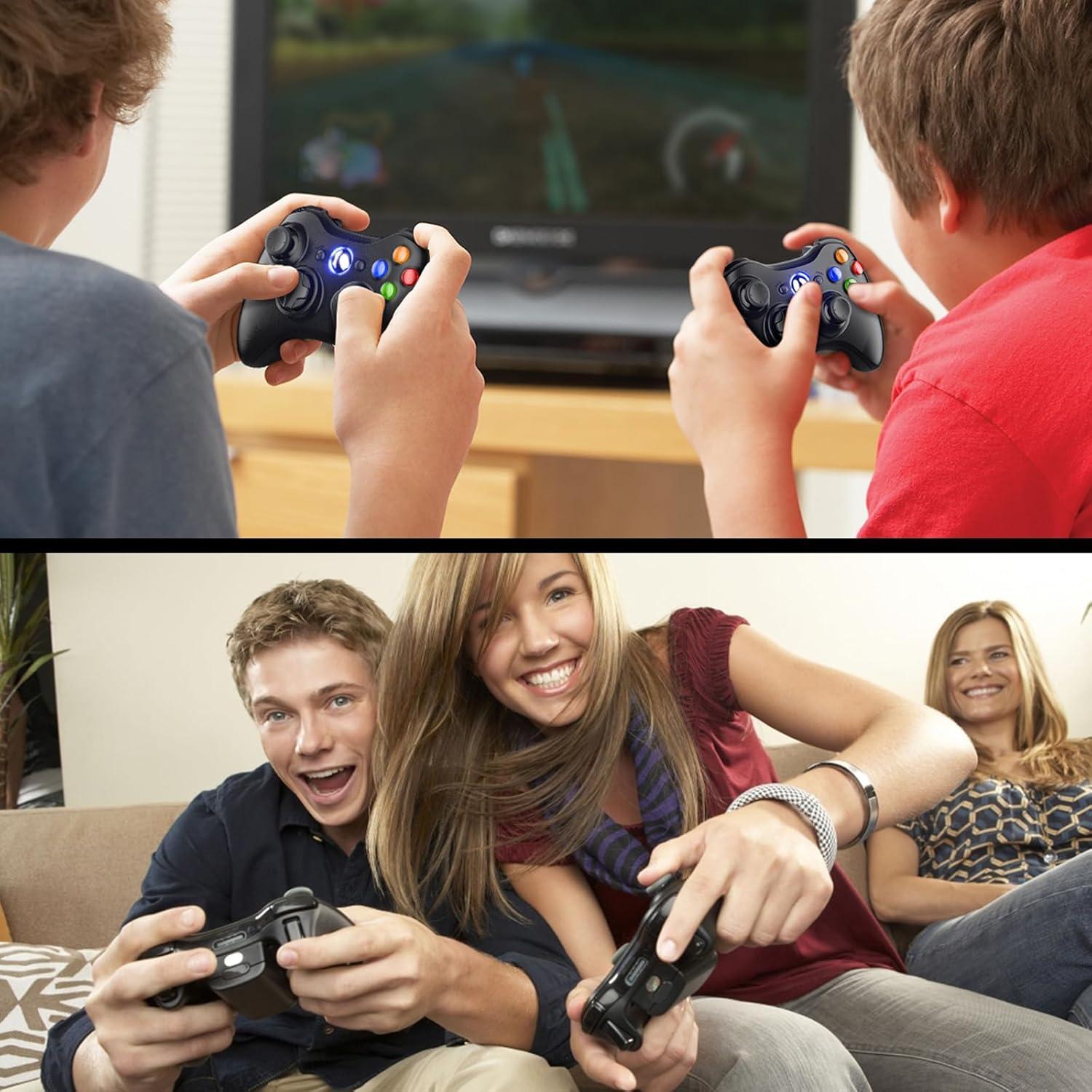 Controlador Inalámbrico Gamrombo Xbox 360 2 Pack Mejorado