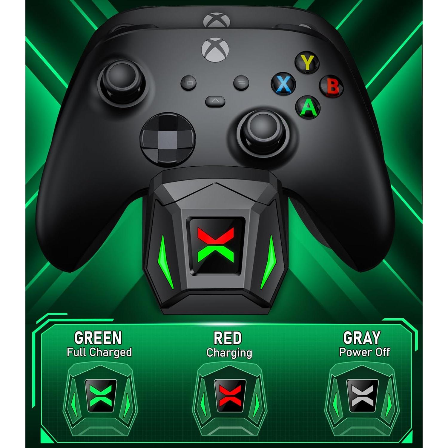 Estación de Carga Doble NinABXY para Controladores Xbox