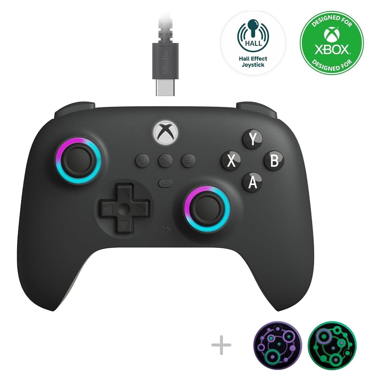 Controlador 8Bitdo Ultimate C Joysticks Hall Effect Xbox