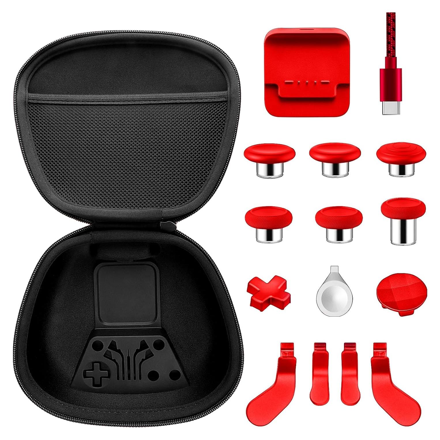 Kit de Accesorios Vanpark para Controlador Elite Xbox 2 Rojo