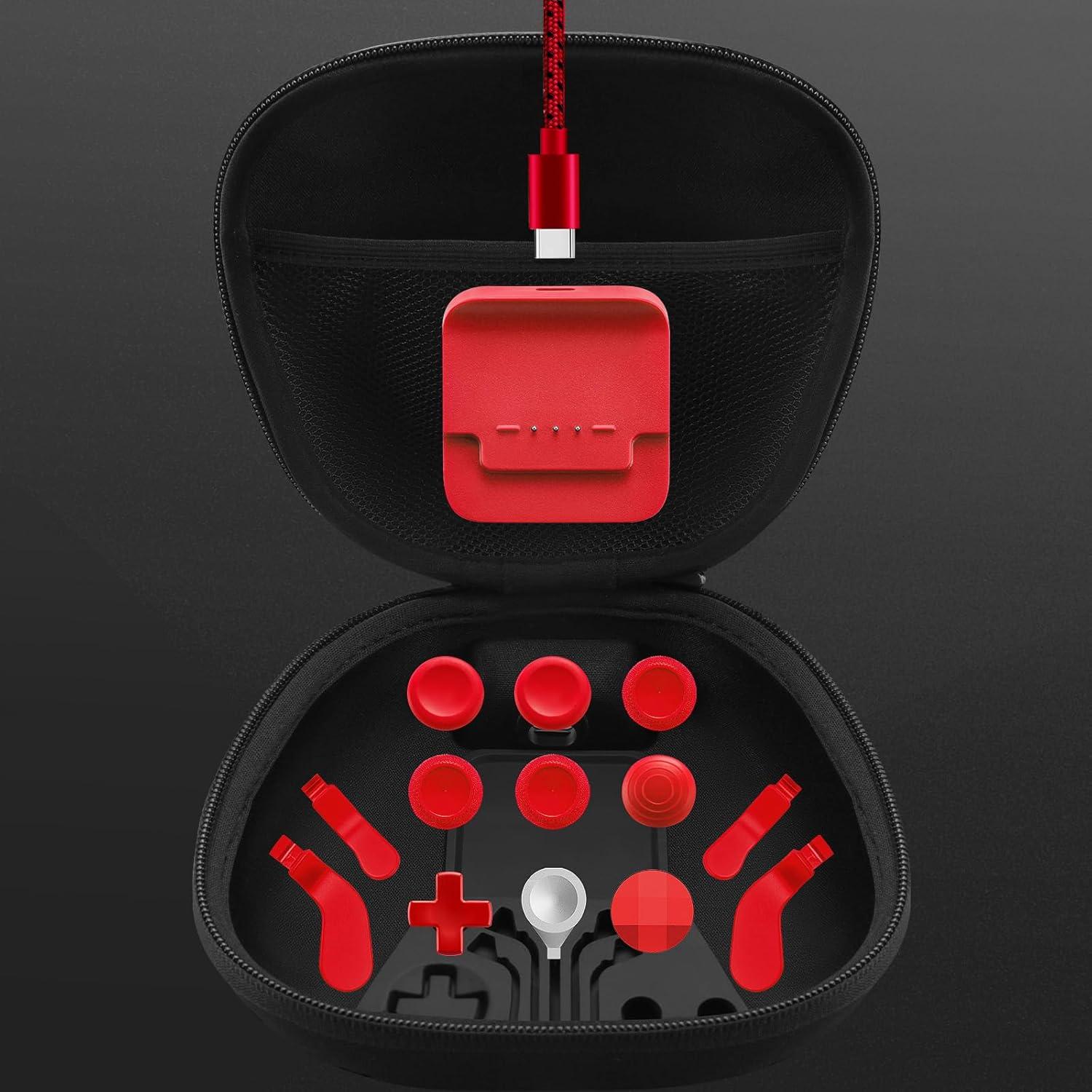 Kit de Accesorios Vanpark para Controlador Elite Xbox 2 Rojo