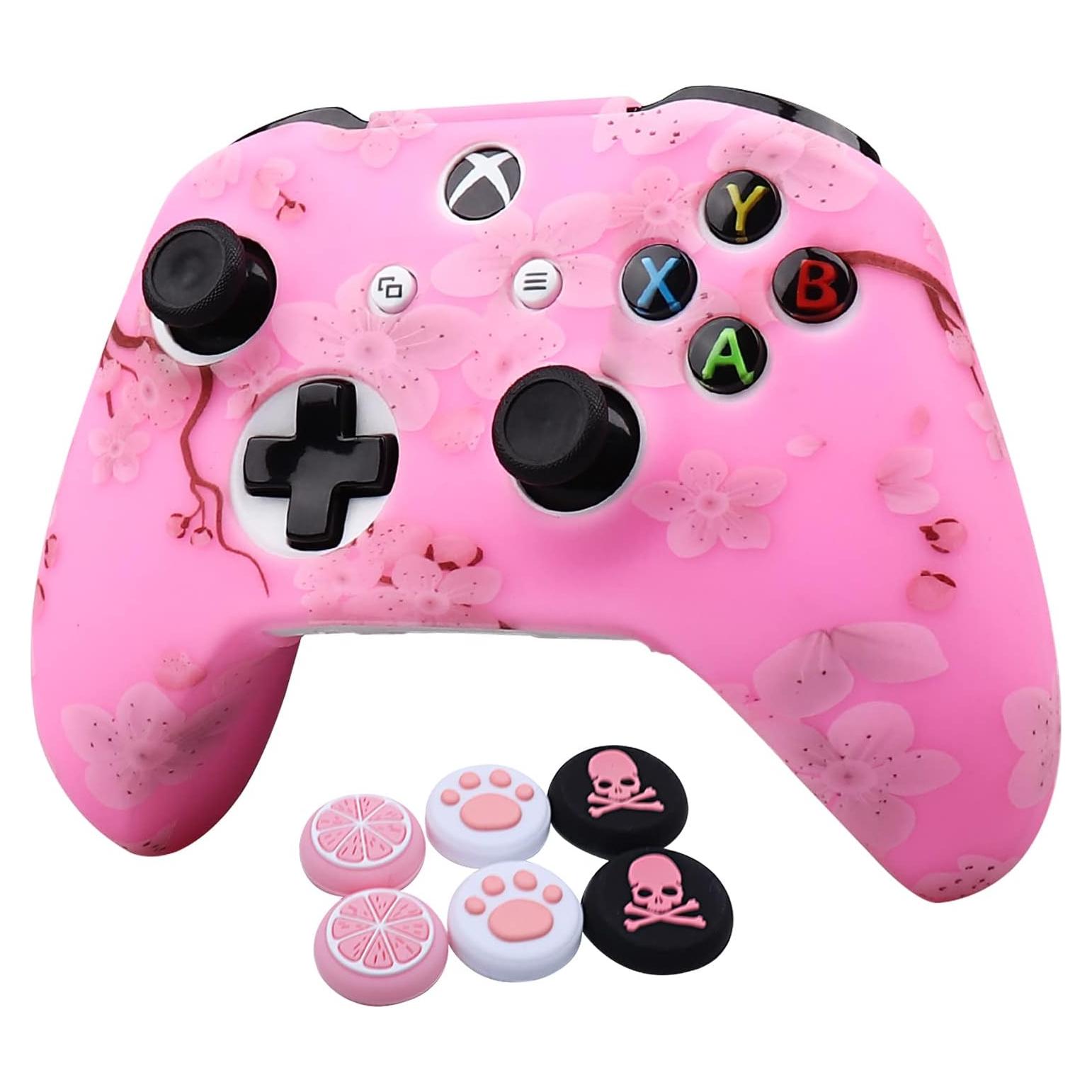 Funda de Silicona RALAN Rosa para Controlador Xbox One