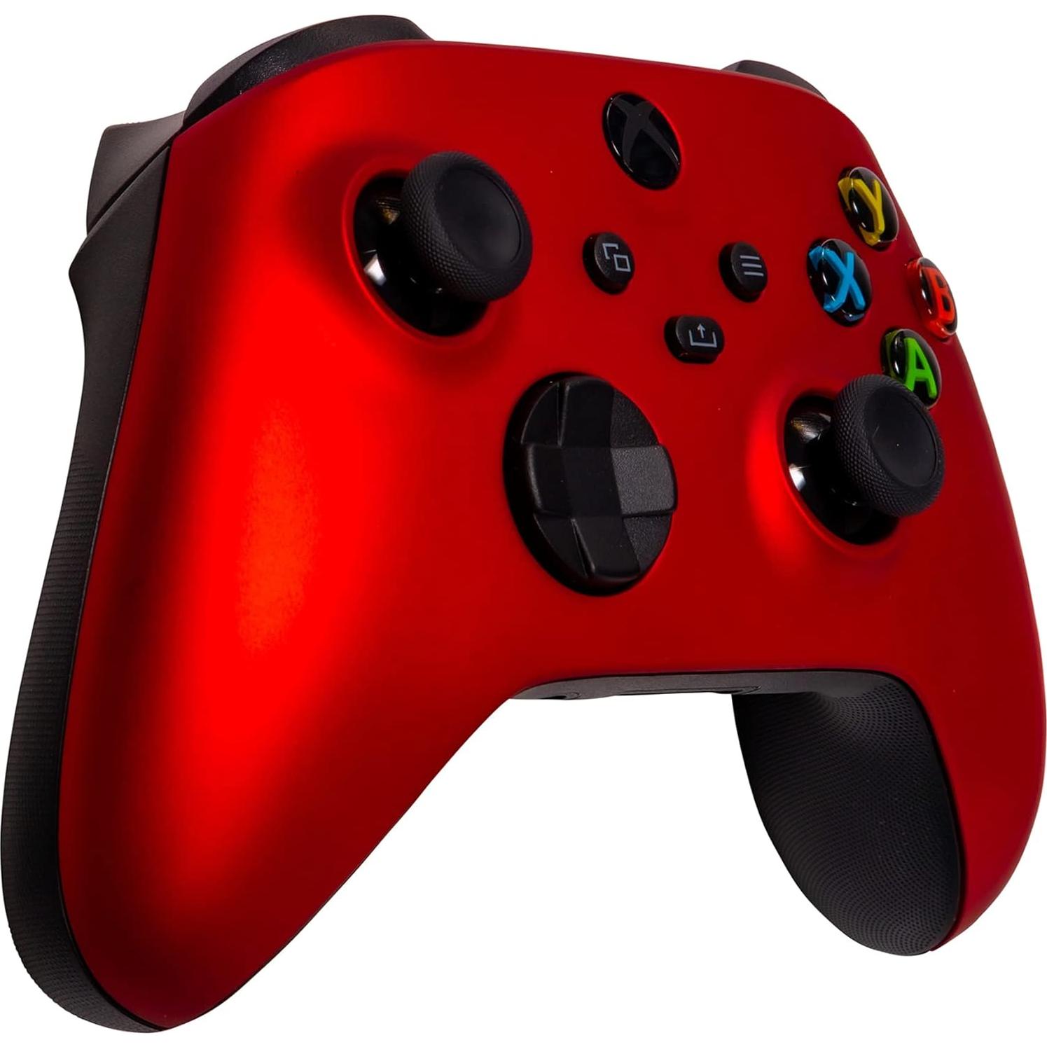 Controlador Xbox Series X/S Crazy Controllerz Rojo Tacto Suave