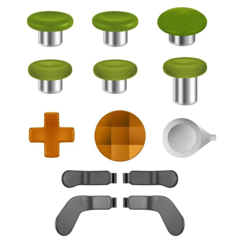 Palancas de metal Hzxkqmil para Xbox Elite Series 2, 13 piezas